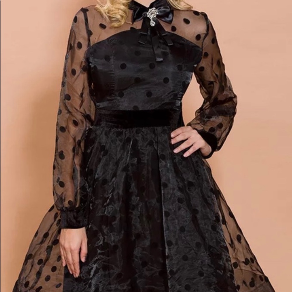 Brand new beautiful dress black XL